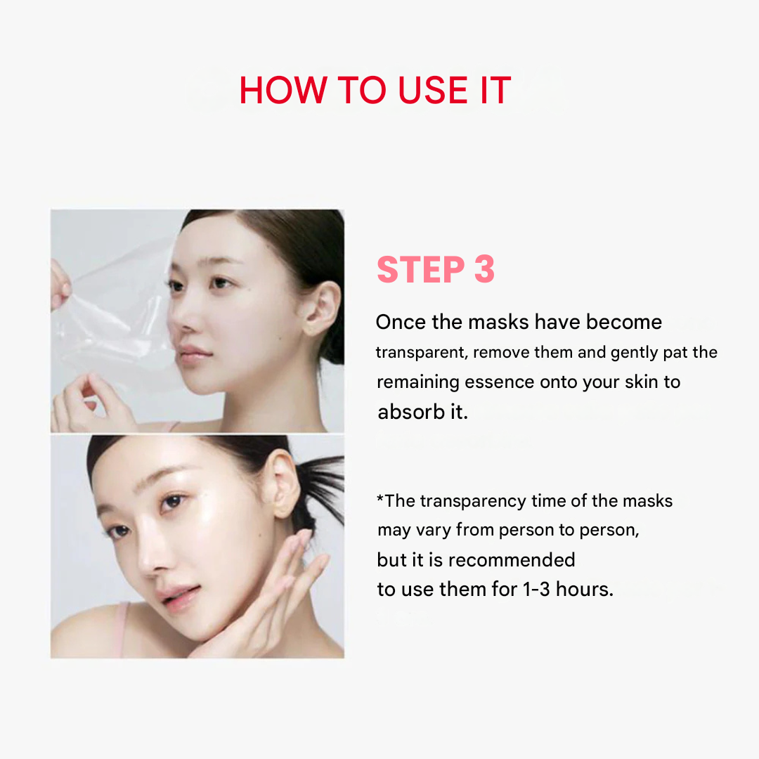 Organic Collagen Salmon Mask (Box of 4 Masks)