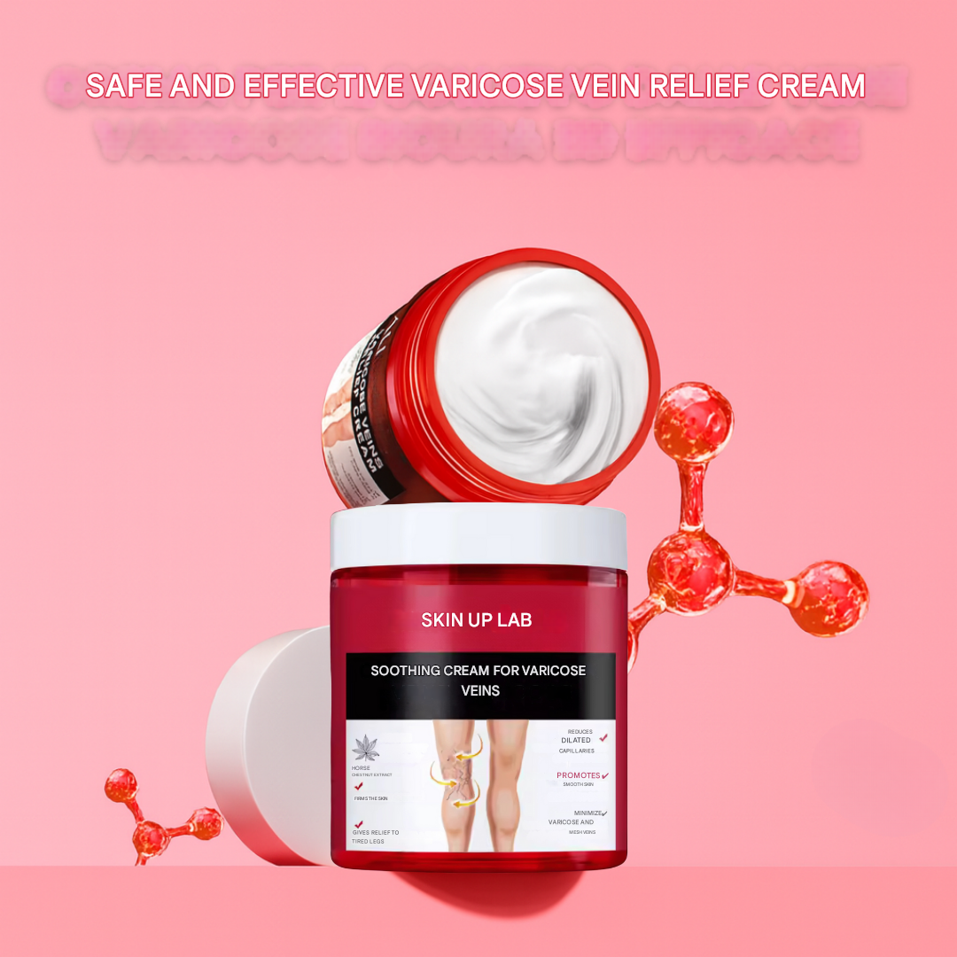 Leg cream to permanently eliminate varicose veins (80g)