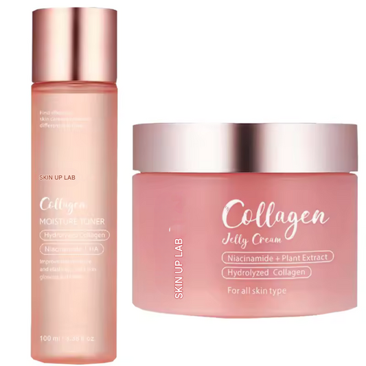 Collagen Cream (100ml) and Tonic (100ml) Kit