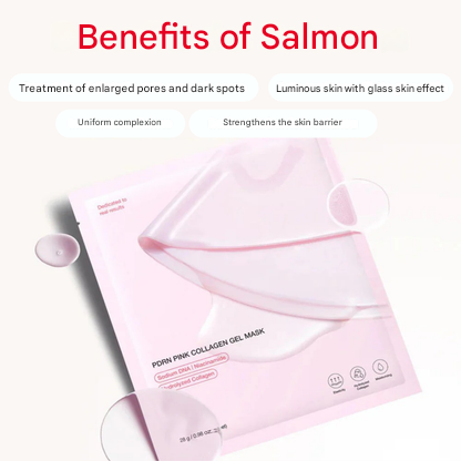 Organic Collagen Salmon Mask (Box of 4 Masks)